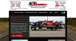 Desktop Screenshot of a2btowingllc.com